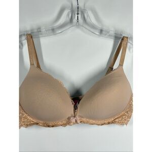 C11 Victoria’s Secret Angels Lined No Wire tan bra size 36C